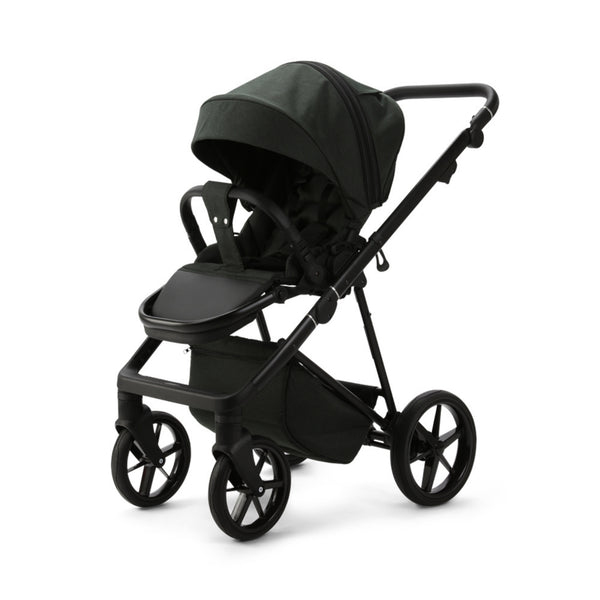 Mee-go Milano Evo All-in-One | Complete Travel System with Carrycot, Car Seat & ISOFIX Base - Little Gliders