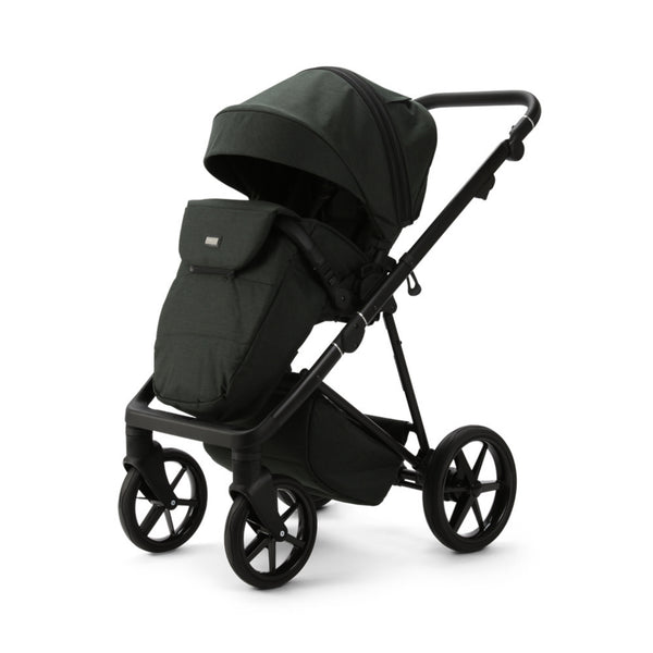 Mee-go Milano Evo All-in-One | Complete Travel System with Carrycot, Car Seat & ISOFIX Base meego