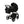 Mee-go Milano Quantum 2-in-1 Pushchair | Stylish Travel System, All-Terrain Carry Cot & Easy-Fold Pushchair meego
