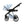 Mee-go Milano Quantum 3-in-1 Pushchair | Complete Travel System with Car Seat & Carrycot meego