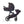 Mee-go Uno+ 2-in-1 Pushchair | Adaptable Travel System for One or Two Children – Stylish & Versatile meego Dusty Rose Single - One Seat Unit Single - One Carrycot