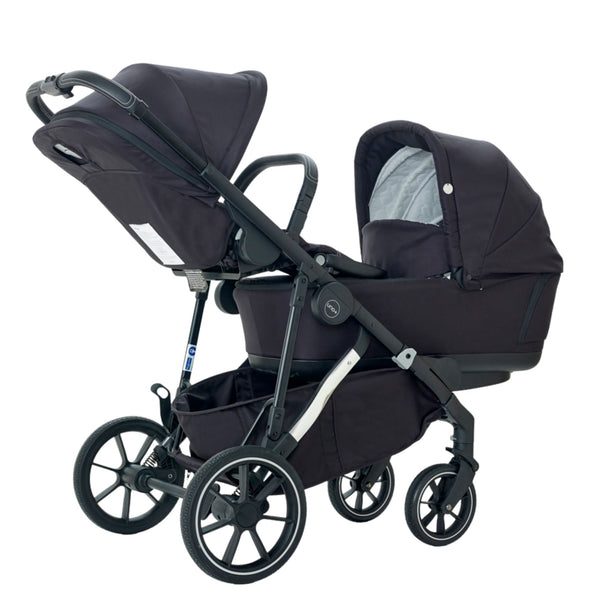 Mee-go Uno+ 3-in-1 Pushchair | Complete Travel System with Car Seat & Carrycot – One or Two Children - Little Gliders