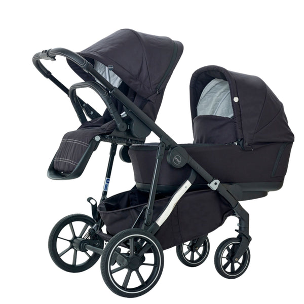 Mee-go Uno+ 3-in-1 Pushchair | Complete Travel System with Car Seat & Carrycot – One or Two Children - Little Gliders