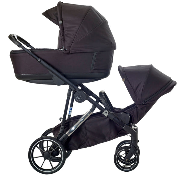Mee-go Uno+ 3-in-1 Pushchair | Complete Travel System with Car Seat & Carrycot – One or Two Children - Little Gliders