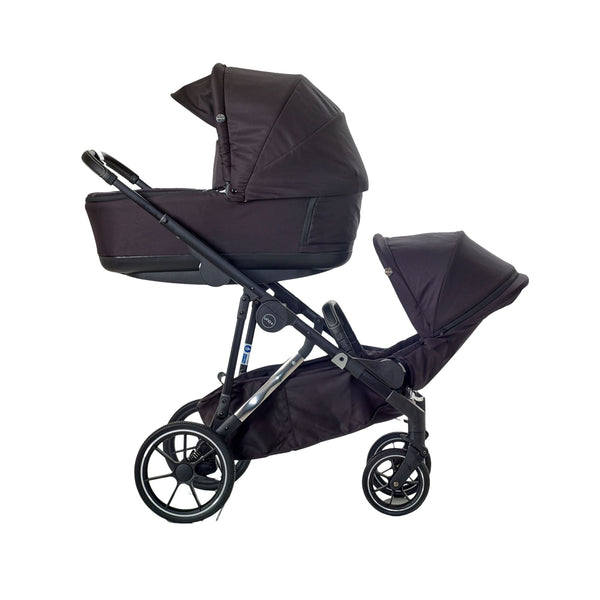 Mee-go Uno+ 3-in-1 Pushchair | Complete Travel System with Car Seat & Carrycot – One or Two Children - Little Gliders