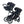 Mee-go Uno+ 3-in-1 Pushchair | Complete Travel System with Car Seat & Carrycot – One or Two Children - Little Gliders