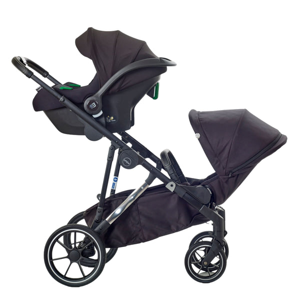 Mee-go Uno+ 3-in-1 Pushchair | Complete Travel System with Car Seat & Carrycot – One or Two Children - Little Gliders
