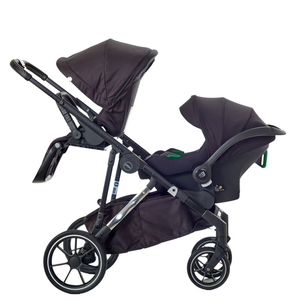 Mee-go Uno+ 3-in-1 Pushchair | Complete Travel System with Car Seat & Carrycot – One or Two Children - Little Gliders