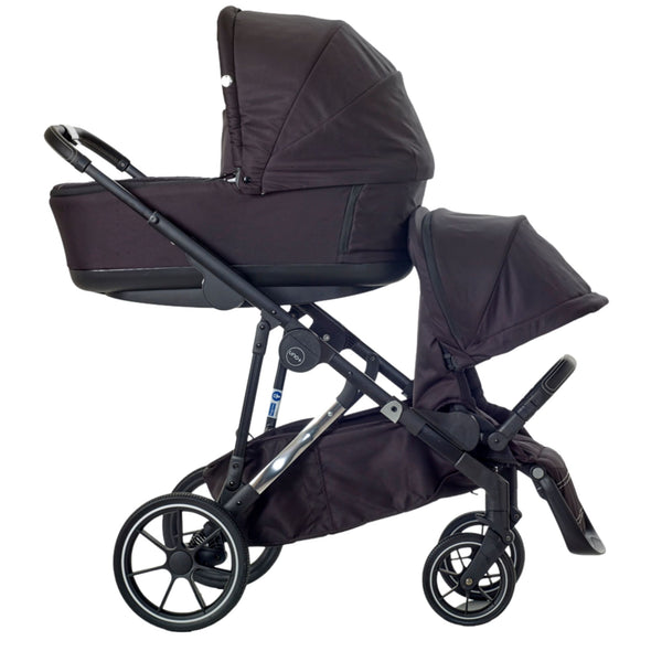 Mee-go Uno+ 3-in-1 Pushchair | Complete Travel System with Car Seat & Carrycot – One or Two Children - Little Gliders