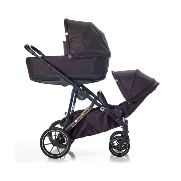 Mee-go Uno+ 3-in-1 Pushchair | Complete Travel System with Car Seat & Carrycot – One or Two Children - Little Gliders