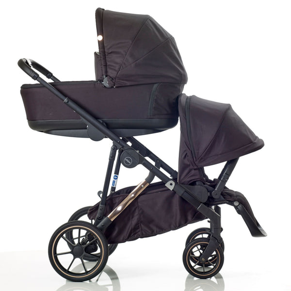 Mee-go Uno+ 3-in-1 Pushchair | Complete Travel System with Car Seat & Carrycot – One or Two Children - Little Gliders