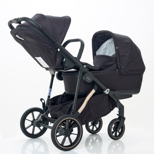 Mee-go Uno+ 3-in-1 Pushchair | Complete Travel System with Car Seat & Carrycot – One or Two Children - Little Gliders