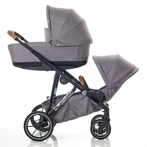Mee-go Uno+ 3-in-1 Pushchair | Complete Travel System with Car Seat & Carrycot – One or Two Children - Little Gliders
