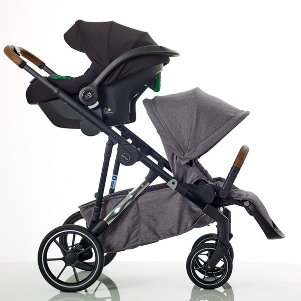 Mee-go Uno+ 3-in-1 Pushchair | Complete Travel System with Car Seat & Carrycot – One or Two Children - Little Gliders