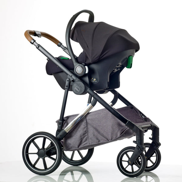 Mee-go Uno+ 3-in-1 Pushchair | Complete Travel System with Car Seat & Carrycot – One or Two Children - Little Gliders