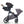 Mee-go Uno+ 3-in-1 Pushchair | Complete Travel System with Car Seat & Carrycot – One or Two Children - Little Gliders