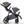 Mee-go Uno+ Twin All-in-One Pushchair | Complete Twin Travel System with Car Seat & ISOFIX – for Two Children - Little Gliders