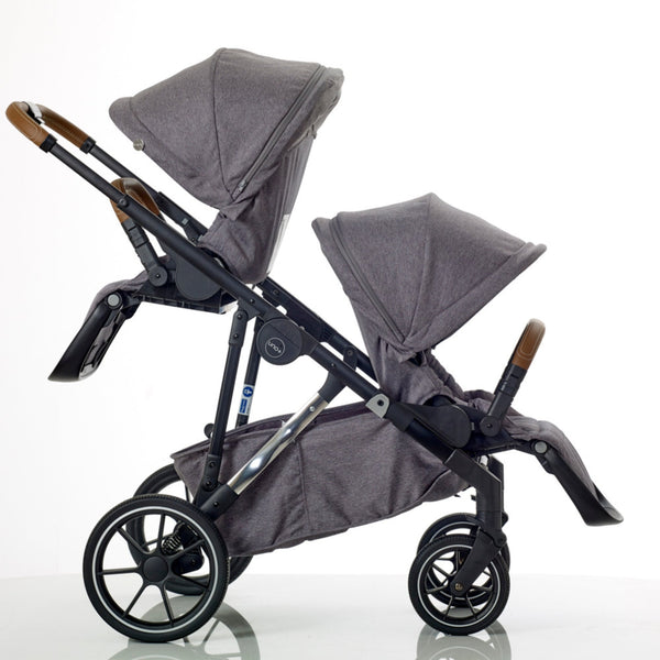 Mee-go Uno+ 2-in-1 Pushchair | Adaptable Travel System for One or Two Children – Stylish & Versatile - Little Gliders