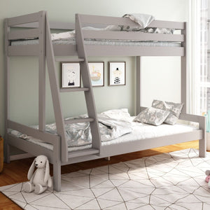 Noomi Nora Solid Wood Triple Bunk Bed with Optional Storage | FSC-Certified noomi 