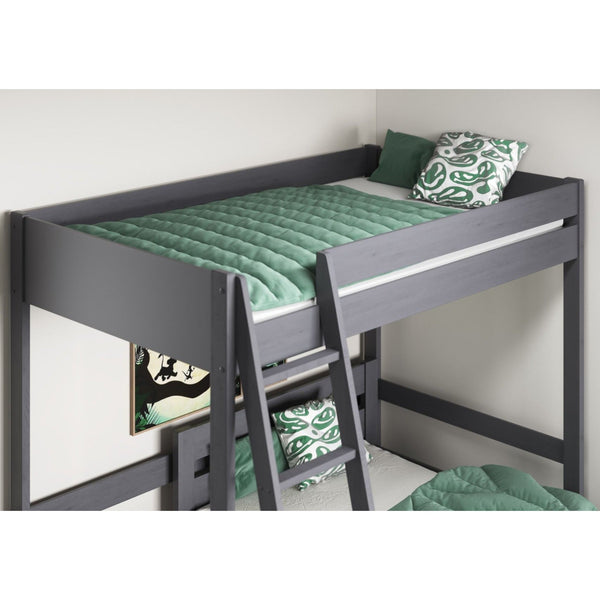 Noomi Tera Small Double High Sleeper with Small Double L-Shaped Bed | FSC-Certified Bunk Bed noomi 