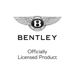 Bentley logo with wings and the text “Officially Licensed Product” beneath, representing official Bentley branding for licensed children’s products at Little Gliders.