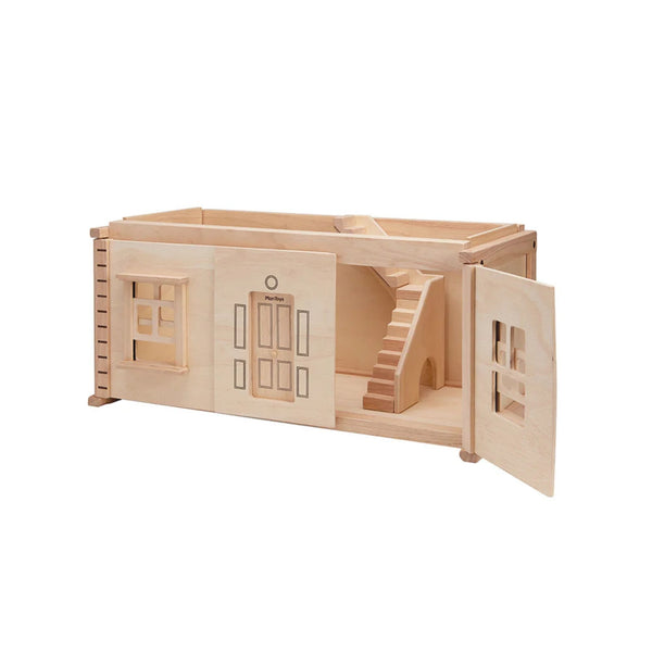PlanToys Victorian Dollhouse Basement – Wooden Eco Expansion Floor Dollhouse PlanToys