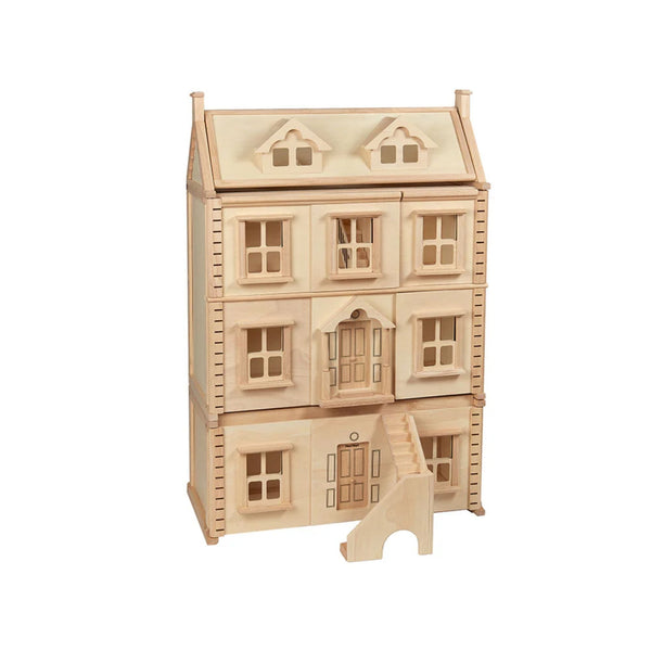 PlanToys Victorian Dollhouse Basement – Wooden Eco Expansion Floor Dollhouse PlanToys