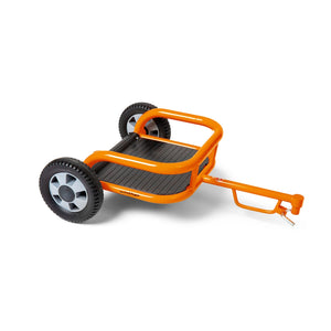 Winther Circleline Trailer Orange - Durable Bike & Trike Accessory | Ages 2-8 winther 