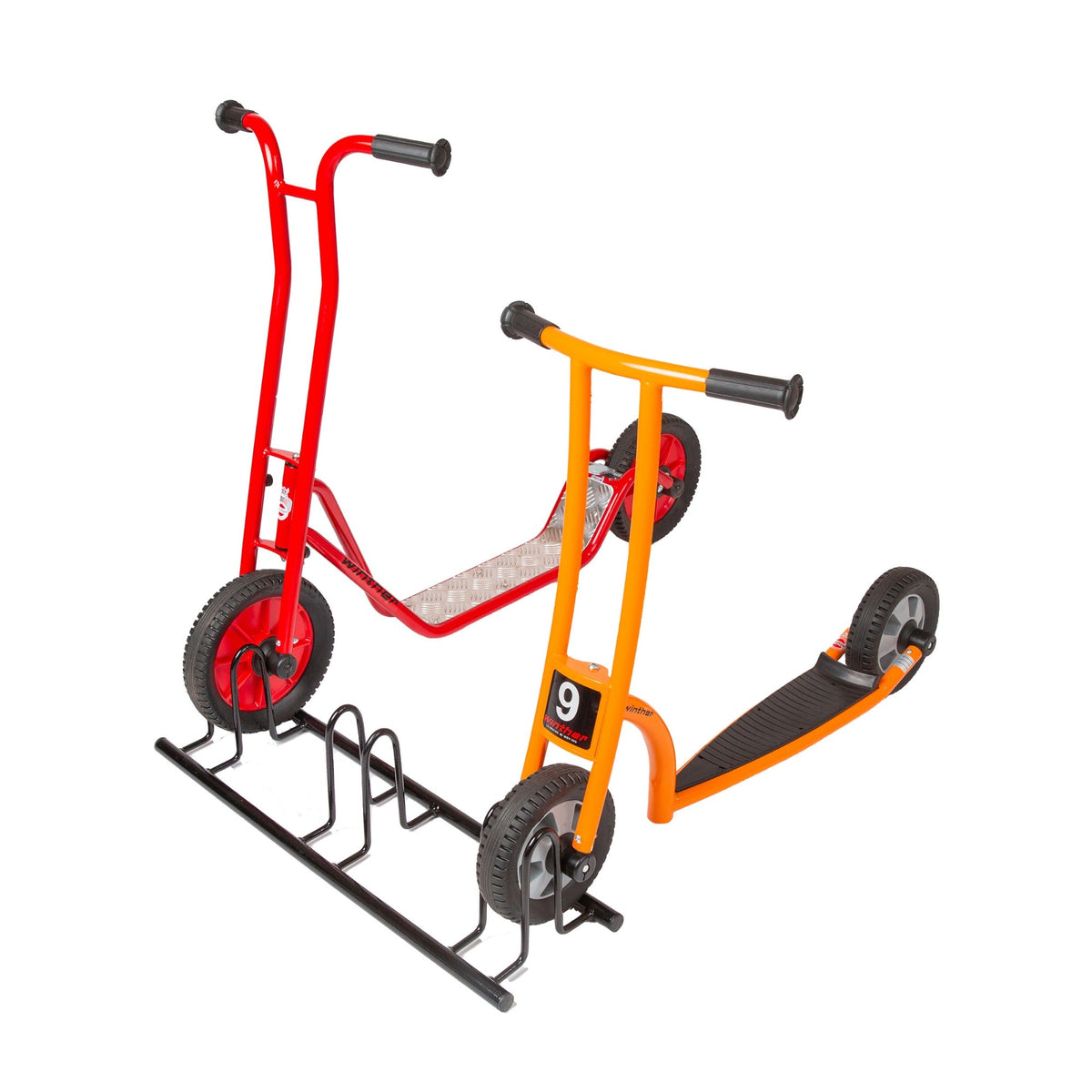Winther Cycle Rack – Space-Saving Bike & Scooter Stand | Little Gliders