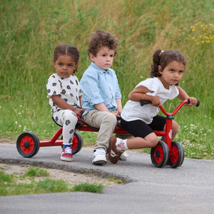 Winther Mini Viking Push Bike for Three | Stable Ride-On for Toddlers | Ages 1-3 - Little Gliders