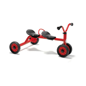 Winther Mini Viking Push Bike for Two | Stable & Fun Ride-On for Toddlers | Ages 1-3 - Little Gliders