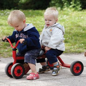 Winther Mini Viking Push Bike for Two | Stable & Fun Ride-On for Toddlers | Ages 1-3 - Little Gliders