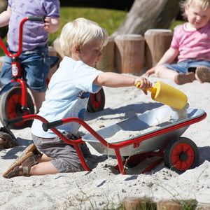 Winther Mini Viking Wheelbarrow | Stable Two-Wheel Kids’ Wheelbarrow | Ages 2-4 winther 