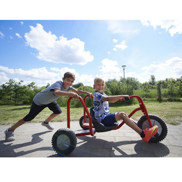 Winther Viking Explorer BobKart - Durable Off-Road Push-Along Trike | Ages 4-10 winther