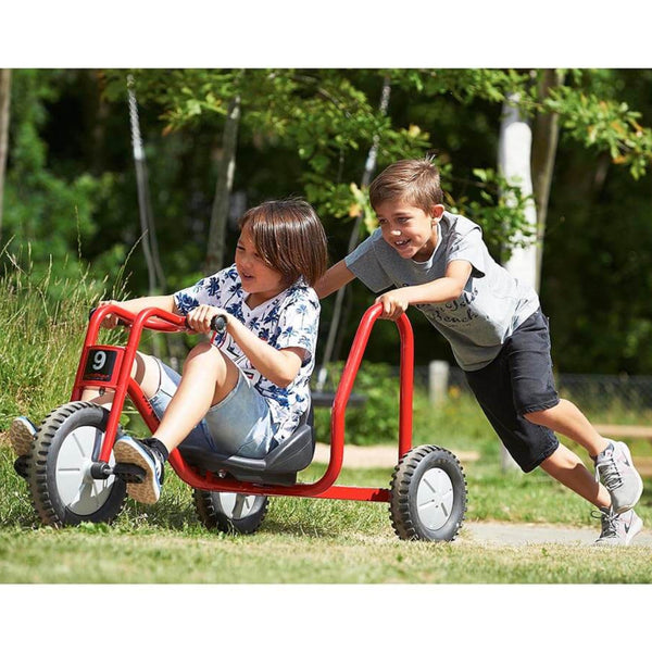Winther Viking Explorer BobKart - Durable Off-Road Push-Along Trike | Ages 4-10 winther