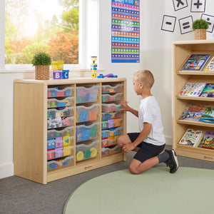 Wisdom Elegant 20 Tray Cabinet – Early Years Storage Unit | Ages 2+ wisdom 
