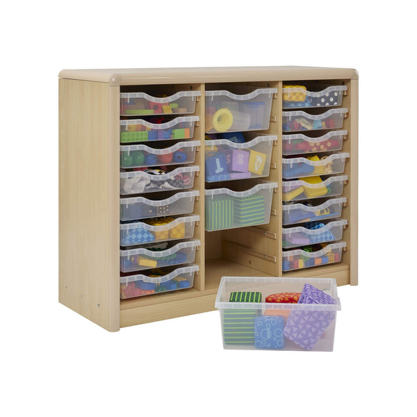 Wisdom Elegant 20 Tray Cabinet – Early Years Storage Unit | Ages 2+ wisdom 