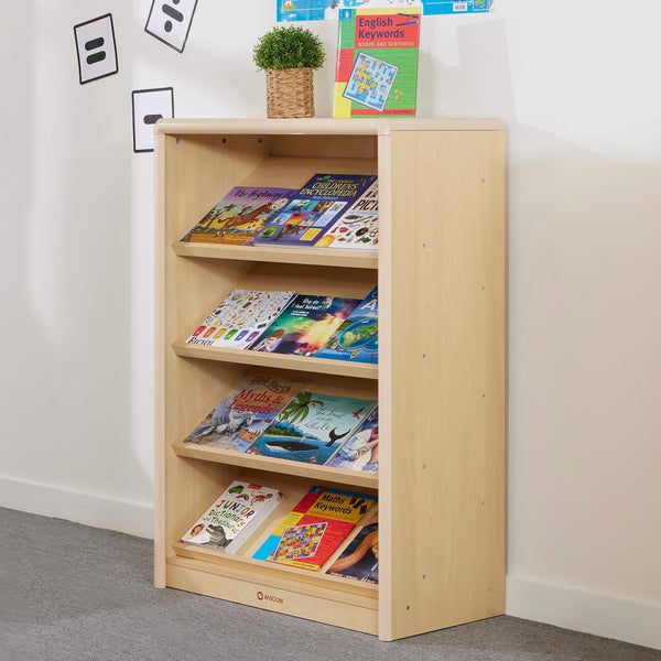 Wisdom Elegant Sloping Book Display – Face-On Early Years Bookshelf | Ages 2+ wisdom 