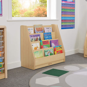 Wisdom Elegant Tall Basic Book Storage – Face-On Bookshelf | Ages 2+ wisdom 