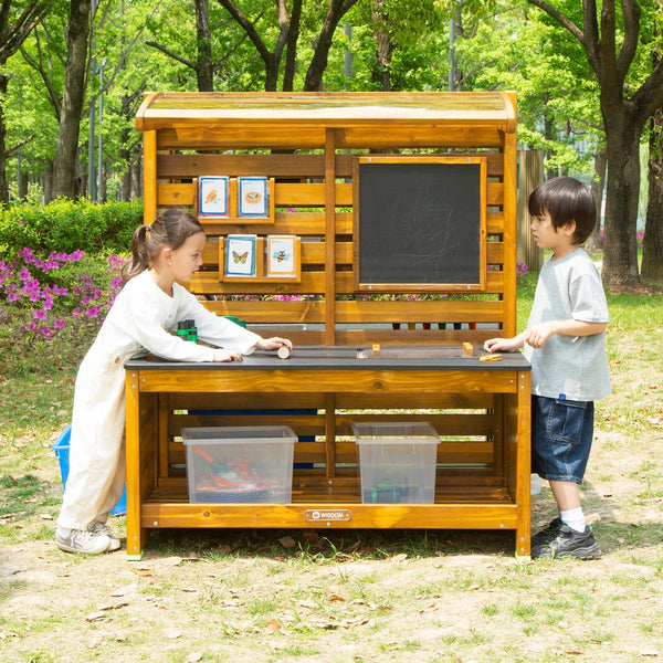 Wisdom Exploring Observation Table – Outdoor Nature STEM Station | Ages 3+ wisdom 