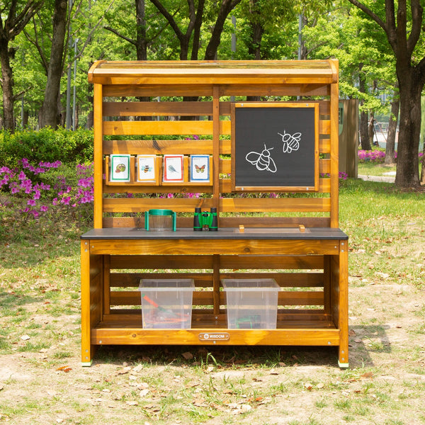 Wisdom Exploring Observation Table – Outdoor Nature STEM Station | Ages 3+ wisdom 