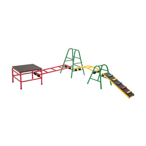Wisdom Play Gym Set 7 – Outdoor Climbing & Balance Equipment for Kids | Ages 3-11 wisdom 