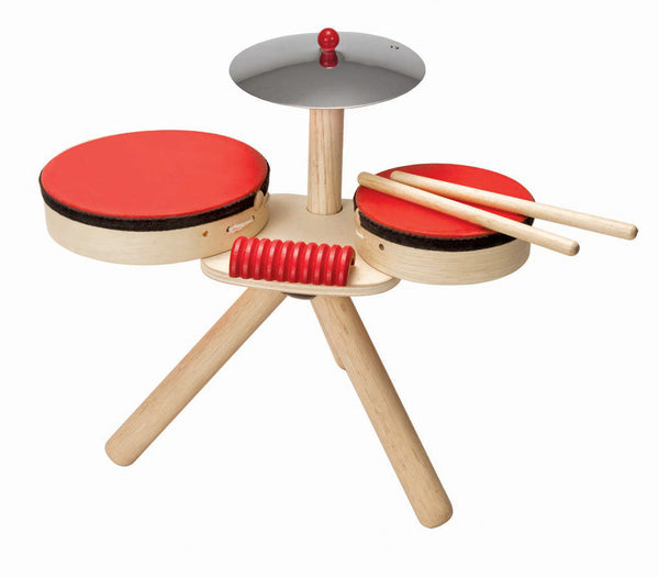 PlanToys Musical Band Set – Wooden Toddler Drum Kit & Percussion | Ages 3+ Wooden Toy PlanToys Default Title