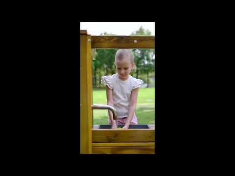 Wisdom Outdoor Kitchen with Pump – Water & Role Play Station for Kids | Ages 3+ wisdom