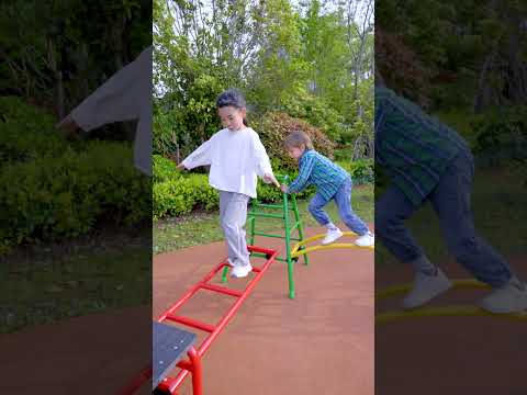 Wisdom Play Gym Set 7 – Outdoor Climbing & Balance Equipment for Kids | Ages 3-11 wisdom