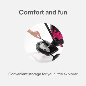 smarTrike 4-in-1 Swing DLX Toddler Tricycle | Ages 15 Months to 3 Years - Little Gliders